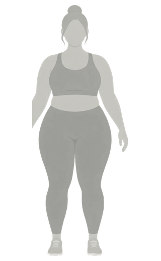 Neutral fullest body profile